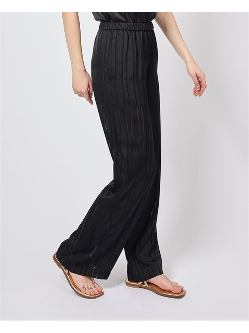 Armani Exchange black striped trousers ARMANI EXCHANGE | XW000482-AF12744FC041